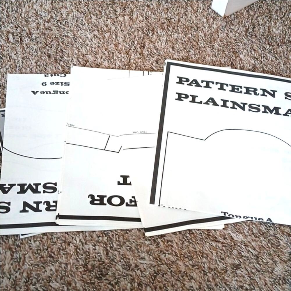 Vintage Uncut Tandy Leather Plainsman Boot Pattern Pack No. 2690 - Picture 3 of 4